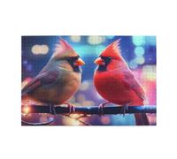 Two Little Birds Are Looking At Each Other 1000 Piece Jigsaw Puzzles For Adults Wooden Puzzles For Adults Gifts Home Decor