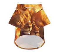 Two Llions In Love Sunset Dog Shirts Summer Pet Clothes Comfort T-Shirts Short Sleeveless Top for Cats Dogs L