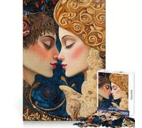 Two Lovers Eternal Love 1000 Adult Pieces Jigsaw Puzzle Brain Agility Relaxed Leisure Secure Join Warm Xmas Gift (50x75cm)