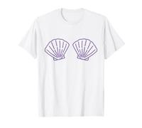 Two Mermaid Shell Bra Mermaid Bra Bikini Costume T-Shirt