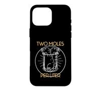 Two Moles Per Litre Measurement Chemistry Science Teacher Case for iPhone 16 Pro Max