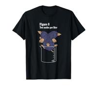 Two Moles Per Litre Measurement Chemistry Science Teacher T-Shirt