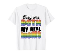 Two Moms Club Lesbian Mom Gay Pride LGBTQ Month Toddler Kids T-Shirt