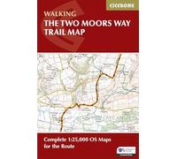 Two Moors Way Map | 1:25,000 OS Route Map: Complete 1:25,000 OS Maps for the Route (Cicerone Trail Maps)