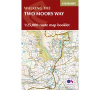 Two Moors Way Map Booklet : 1:25,000 OS Route Mapping