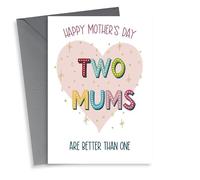 Two Mums same sex parents Mother’s Day card