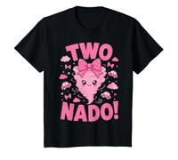 Two Nado 2nd Birthday Tornado Toddler Boy Party T-Shirt