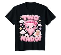 Two-Nado - Cute Tornado 2nd Birthday Girl Age 2 T-Shirt