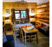 Two Night Log Cabin Stay for Two in Badgers Wood, Hoo Zoo and Dinosaur World