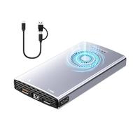 Two NVME Ngffs Externals Hard Drive Enclosure USB C 20Gbps Metal Case With Auto Sleep Durability Shockproof Ssds Enclosure With Auto Sleep