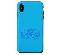 Two Octopus Kraken Peace Hand Sign Victory Symbol 2 Hands Case for iPhone XS Max