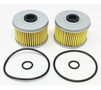 TWO OIL FILTERS WITH O-RINGS for the Honda 2005-2017 TRX 500 Foreman, 1986-1989 TRX 350 D Foreman, 1998-2004 TRX 450 S ES Foreman ATVs