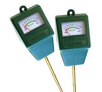 Two Pack Indoor/outdoor Moisture Sensor Meter with Full Color Instruction Card, Soil Water Monitor for Lawn and Garden Care by New Resources Group