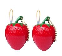 Two-Pack of Cute Strawberry lighters, Soft Flame, Cool Design, refillable Butane, Adjustable Flame, Portable, Suitable for Candle Men and Women Gifts(Red)
