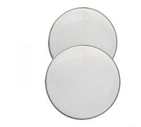 Two-Pack White Drum Heads 6 Inch Easy Install(6 inch)