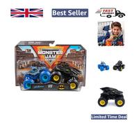 Two Pack with the Batmobile vs. Megalodon - Authentic Monster Trucks in 1:64 ...