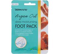 Two Packs of Derma V10 Deep Moisturising Foot Pack Argan Oil 1 Treatment