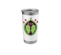 Two Peas in a Pod - Cute Valentine's Stainless Steel Insulated Tumbler