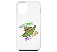 Two Peas In A Pod Hippie Tie Dye Matching Couple Peace Fun Case for iPhone 12/12 Pro