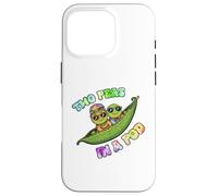 Two Peas In A Pod Hippie Tie Dye Matching Couple Peace Fun Case for iPhone 16 Pro