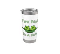 Two Peas in A Pod Stainless Steel Insulated Tumbler