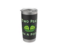 Two Peas in A Pod Stainless Steel Insulated Tumbler
