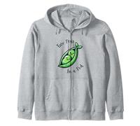 Two Peas In A Pod Valentine's Day Pregnancy Announce Mommy a Zip Hoodie