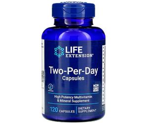 Two-Per-Day Life Extension® (120 capsules) - Dietary Supplement