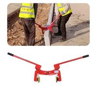 Two-Person Stone Lifting Clamp - Vertical Plate Handling Tool for Granite/Marble - Durable Small Stone Hoist for Safe and Easy Lifting and Moving