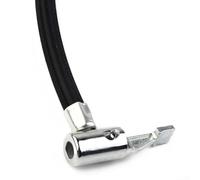 Two-Piece 10cm Tire Inflator Hose Adapter Kit for Air Compressor Conversion and Tire Valve Connection on Various Vehicles