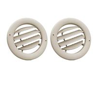 Two Piece AC Vent Grilles for Ford For Expedition 2011 2020, X 2009, Navigator 2011 2020 Beige, Easy to Replace