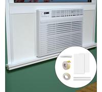 Two-Piece Air Conditioner Side Insulation Panel Kit Edge Eva -Mounted Strip Plus Ac with Strips for Sealing Foam - (5000-22000 BTU) Units Noise Draft Reduction