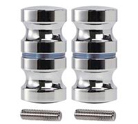 Two Piece Bathroom Door Handle Shower Glass Door Small Handle Stainless Steel Single Hole Knob Bathroom Door Handle