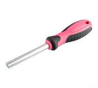 Two Piece Magnetic Screwdriver with 1/4 inch Hex Bit Holder for Carbon Steel Bits Ensures Secure Bit Retention and Smooth Operation