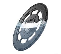 Two-Piece Mop Bracket and Two-Piece Microfiber Pad Set for Roborock S7, For Saros 10R, For Saros Z70 Autonomous Floor Cleaners