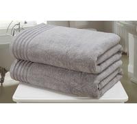 Two-Piece Rapport Home Zero-Twist Bath Sheets Set: Sea Green