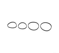 Two-Piece Replacement Drive Belt Kit Compatible with For Bissell For ProHeat 2X Vacuum Using Part Numbers 203-6688 and 203-6804