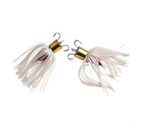 Two-Piece Saltwater Hook Set, Octopus-Form 6-Claw Lure Hooks for Targeting Squid, Cuttlefish, and Other Coastal Cephalopods (1#)