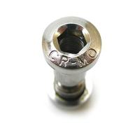 Two-Piece Seatpost Binder Fastener for Cycle Clamp Fastening | Mating Threaded Sides, Recessed Tool Socket Access, Tool-Operated Installation and Removal for Clamp Assembly Work