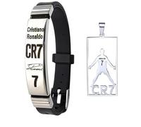 Two-Piece Set Cr7 Gifts for Boys, Adjustable Ronaldo Gifts With Unique Logo for Football Lovers