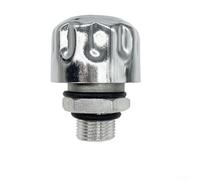 Two pieces NPT threaded breather with 40 filtration for gear oil tanks, made from grade materials to withstand rust and temperature variations (NPT3/8)