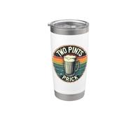 Two Pints, Prick Scottish Funny Vintage Stainless Steel Insulated Tumbler