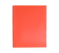 Two Pocket Document Bag with Prongs Letter Size File Organiser with 3 Prong Double Pocket for School Supplies Report Organiser