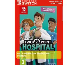 Two Point Hospital Nintendo Switch Full Game Instant Message Pls Read