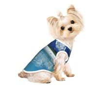Two Polar Bears Swimming Cute Dog Clothes,Dog T Shirt for Small Dogs Girl Boy.Pet Pullover Jumper,Cat Clothes,Suitable for Small Pets