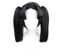 Two Ponytail Short Black Daily Party Cosplay Wig For Aoi Kanzaki Anime Cosplay Wig