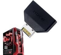 Two Port Expansion Adapter,Usb3-E 20p Converted to Idc 19p Adapter - Header Internal Motherboard Converter Extension for Cable Management Office Pc Computer Maintenance Data Transfer
