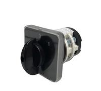 Two-Position 20A cam Switch YMZ12-20/2 self-Locking 690V 2-Pole Power Control Silver Contact Rotary Transfer Circuit Breaker