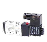 Two-Position Five-Way Solenoid Valve 4V110-06 4V210-06 4V210-08 AC220V DC24V(DC24V,4V11006)