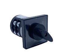 Two Position HZ5B-20/2 Changeover Rotary Cam Switch 20A 2 Poles 8 Terminals Silver Contact 1Pcs
